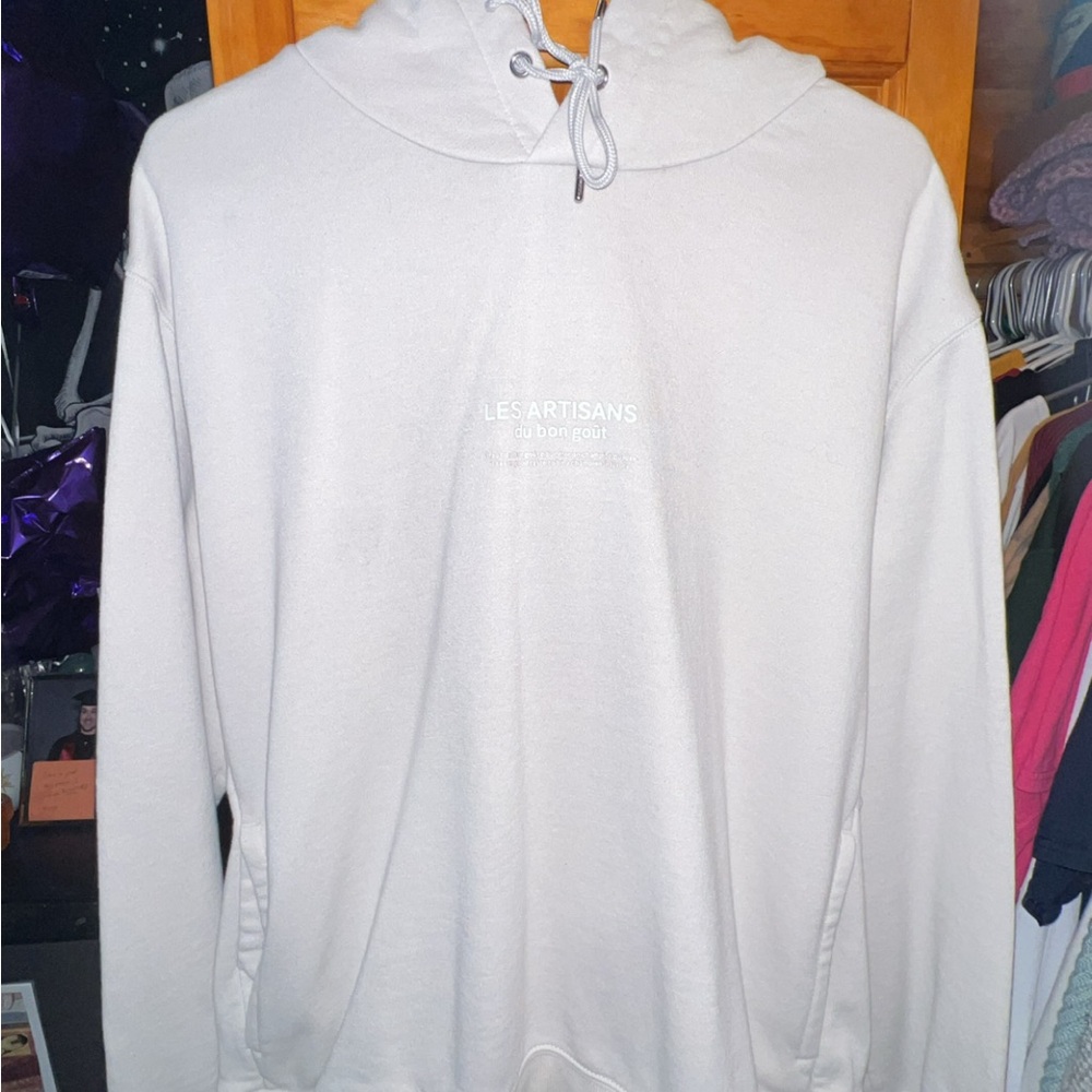 H&M Men’s Light Cream Hoodie